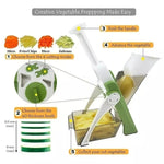 ⭐ MANDOLINA MULTIFUNCIONAL REBANADOR