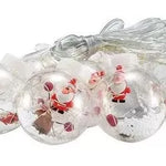 Cortina Esfera Luz Solar Led Trasparent