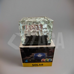 LUZ SOLAR PORTATIL DE VIDRIO