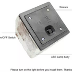 LUZ SOLAR PORTATIL DE VIDRIO