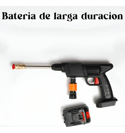 Hidrolavadora Portátil Inalámbrica de Alta Presión con 2 Baterías
