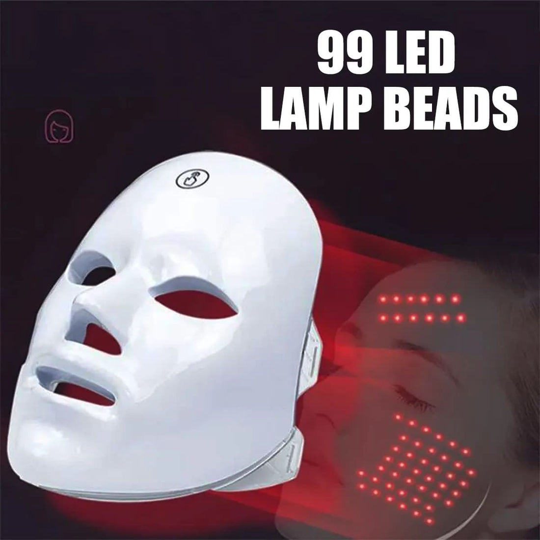 Máscara LED de Rejuvenecimiento Facial