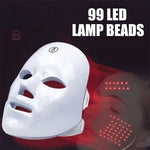 Máscara LED de Rejuvenecimiento Facial